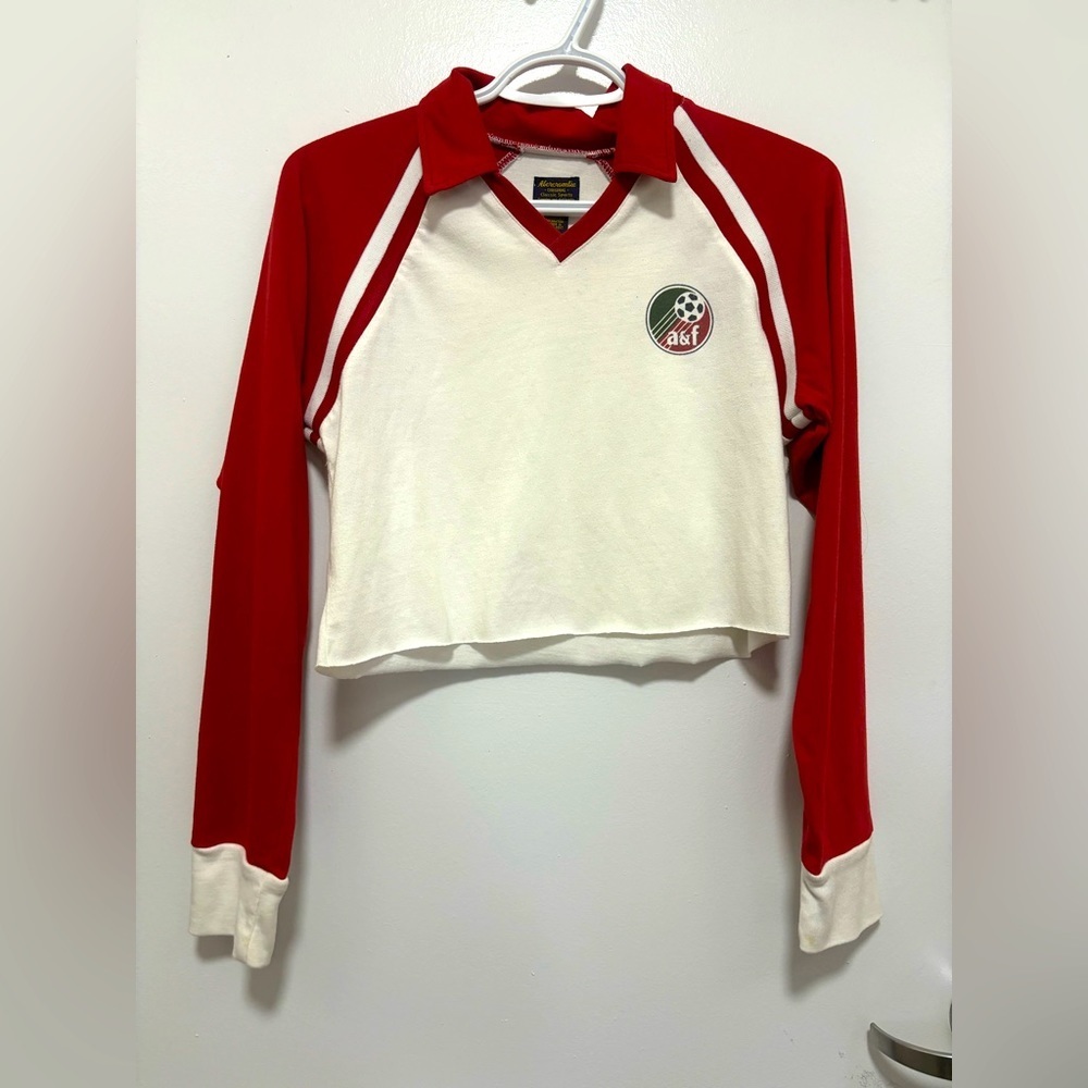 Abercrombie raglan crop